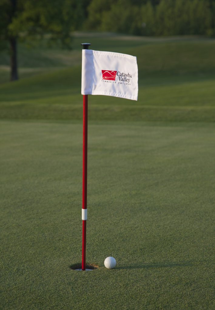 Interactive Golf Flags For Putting Green PushNPutt